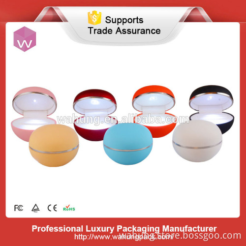 2016 new design plastic led box groose egg shape